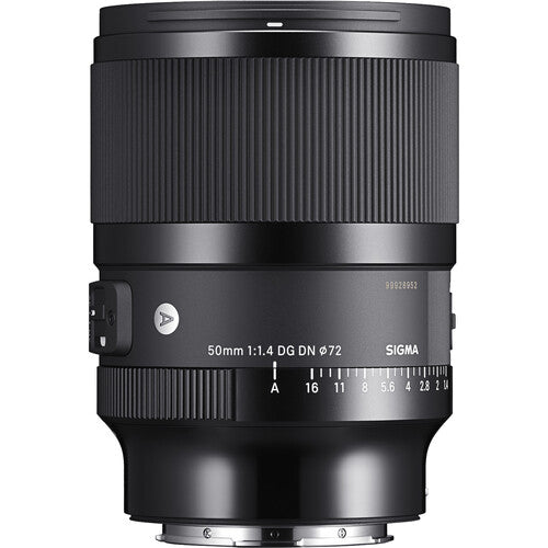 Sigma 50mm f/1.4 DG DN Art Lens for Sony E & Leica L Mount - Premium Fast Prime Lens for Portrait, Low Light & Street Photography