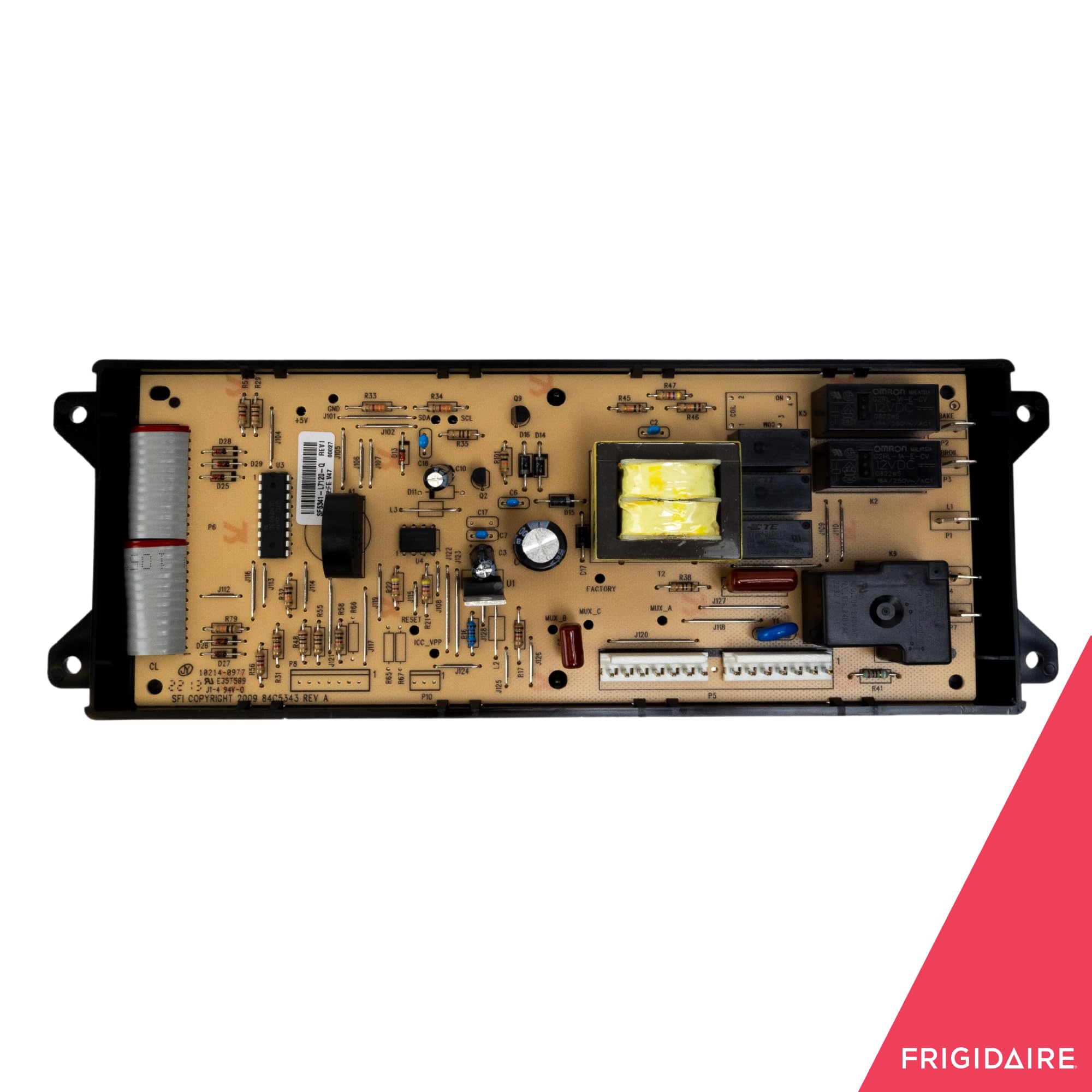 Frigidaire 318414213 Replacement Oven Control Board with Clock - Compatible with Electric Ranges & Stoves - Black - Perfect for Kitchen Appliance Repairs & DIY Fixes