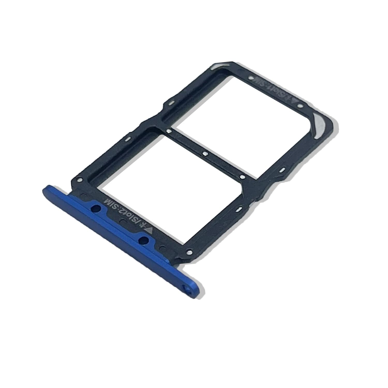 Original DUAL SIM Card Slot Tray Holder Replacement for Honor View 20 - Includes SIM Eject Tool (Blue) | Compatible with Honor View 20 Smartphone | Perfect for SIM Card Replacement and Repair