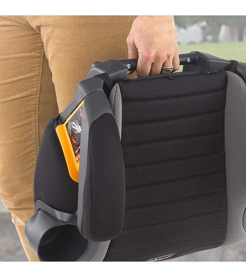 Chicco GoFit Backless Booster Car Seat - Lightweight & Portable for Kids 3+ Years (30-100 lbs) - Perfect for Travel, School & Playdates