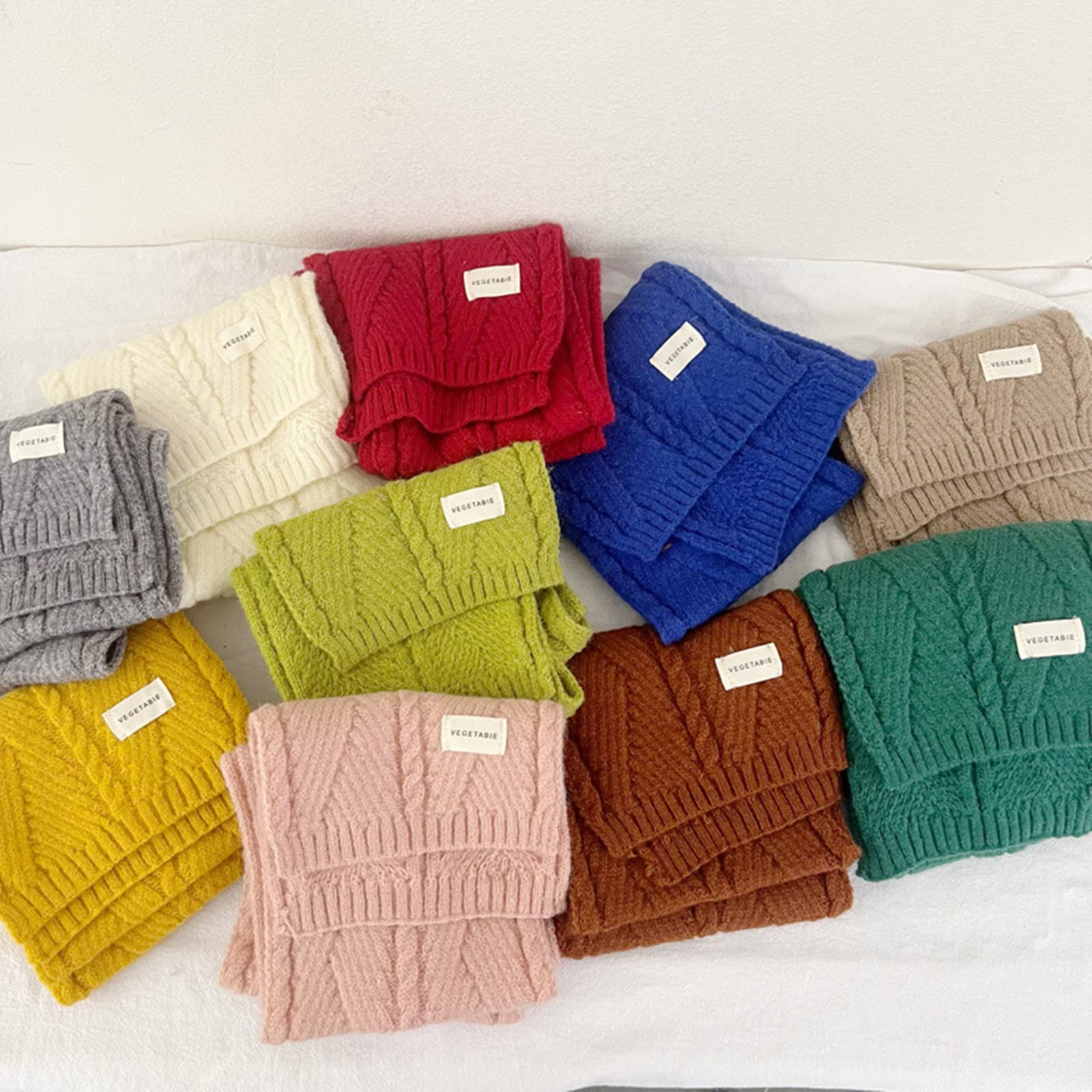 Warm Knit Winter Scarf for Kids & Toddlers - Soft Neck Warmer for Boys and Girls - Perfect for Outdoor Play, School, and Cold Weather Activities