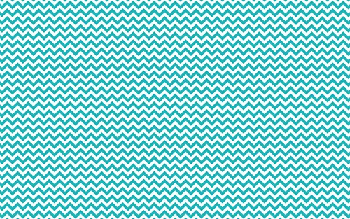 Turquoise Chevron