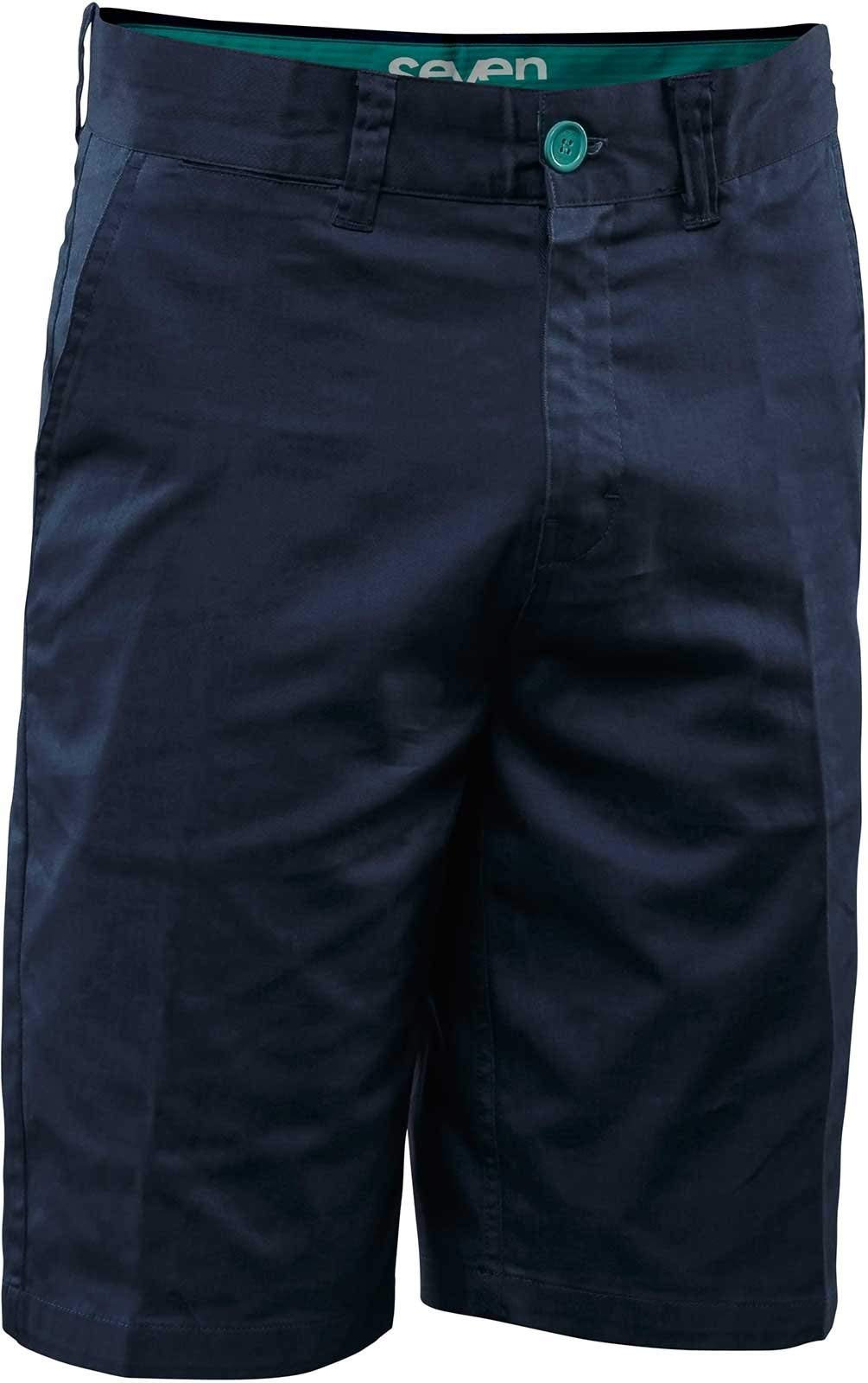 Seven Men's Chino Shorts - Comfortable Cotton Casual Summer Shorts for Men | Perfect for Beach, Travel & Outdoor Activities