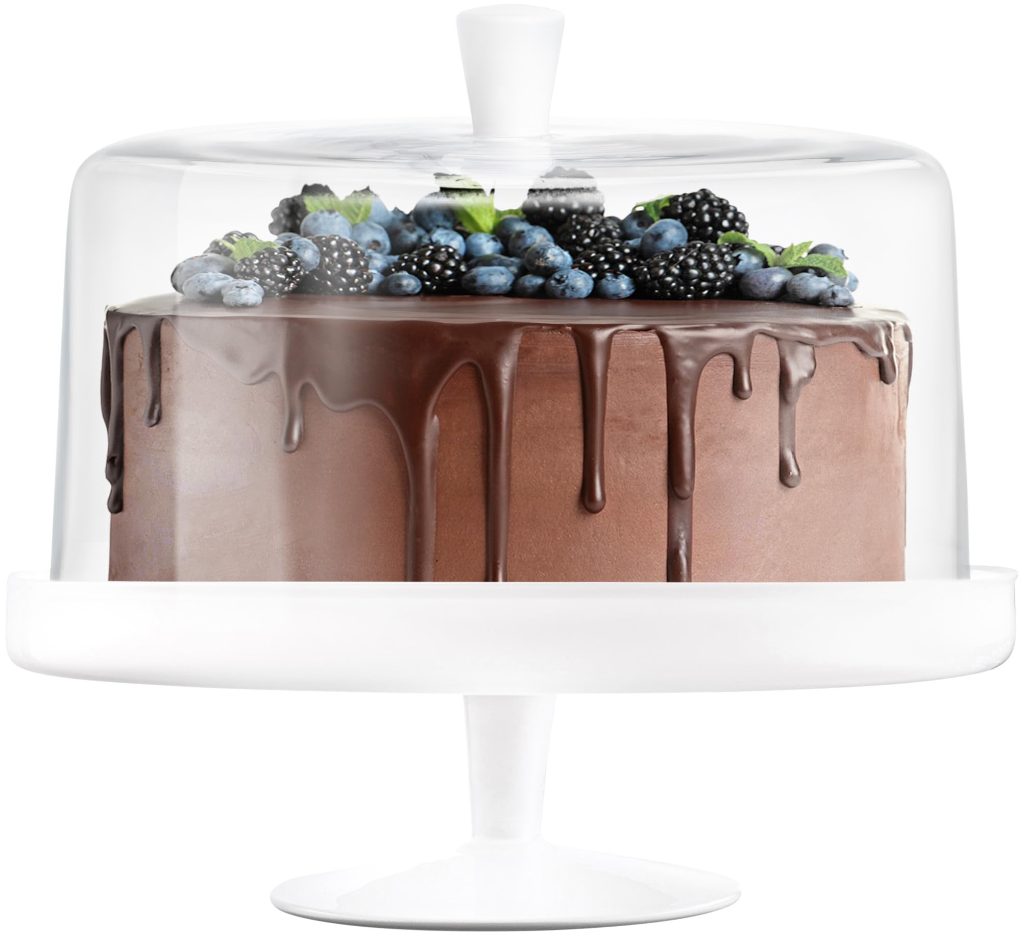 Premium European Glass Cake Stand Set - 12.4