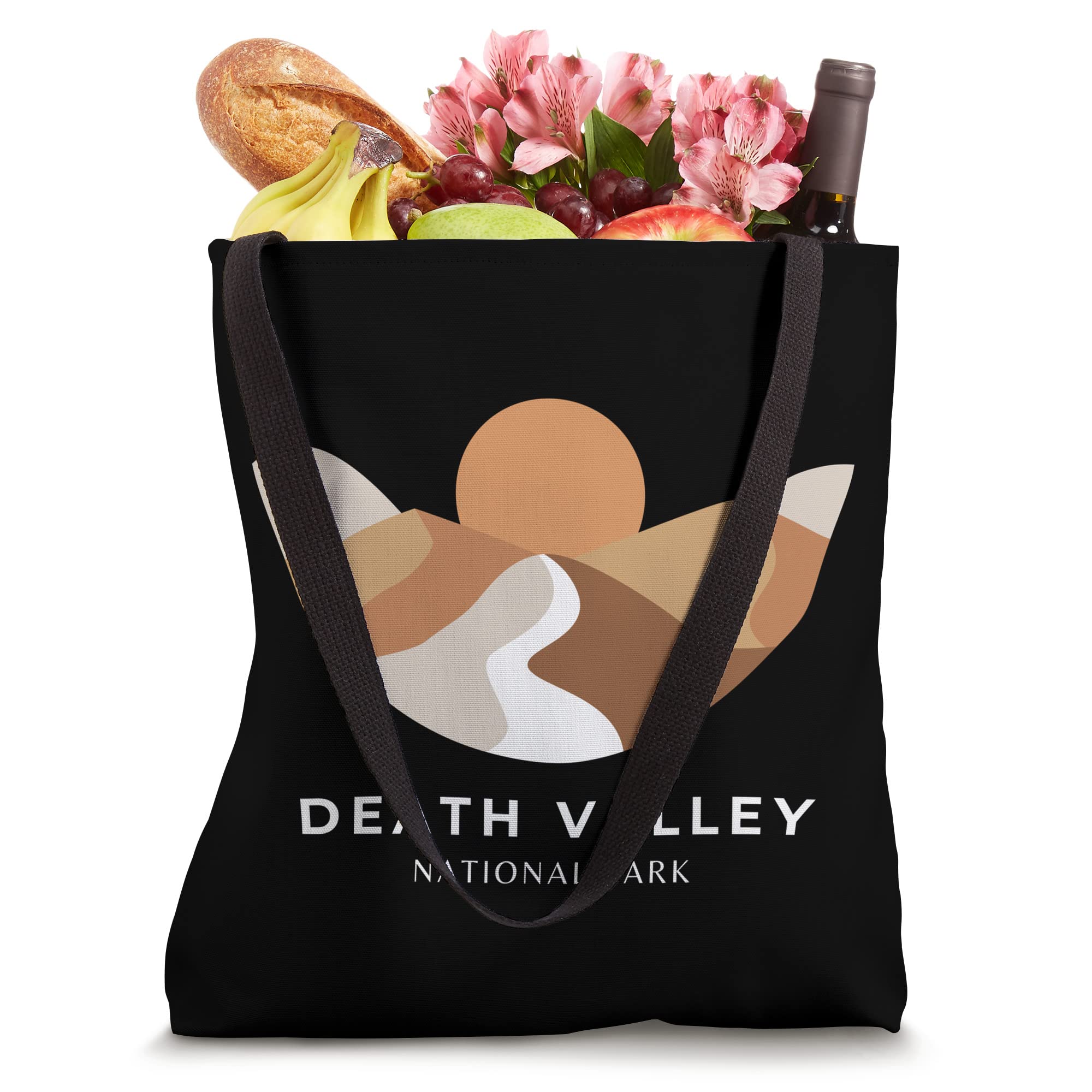 Death Valley Tote Bag - Durable Canvas Shopping Bag for Women & Men - Perfect for Beach, Grocery, Work & Travel Accessories