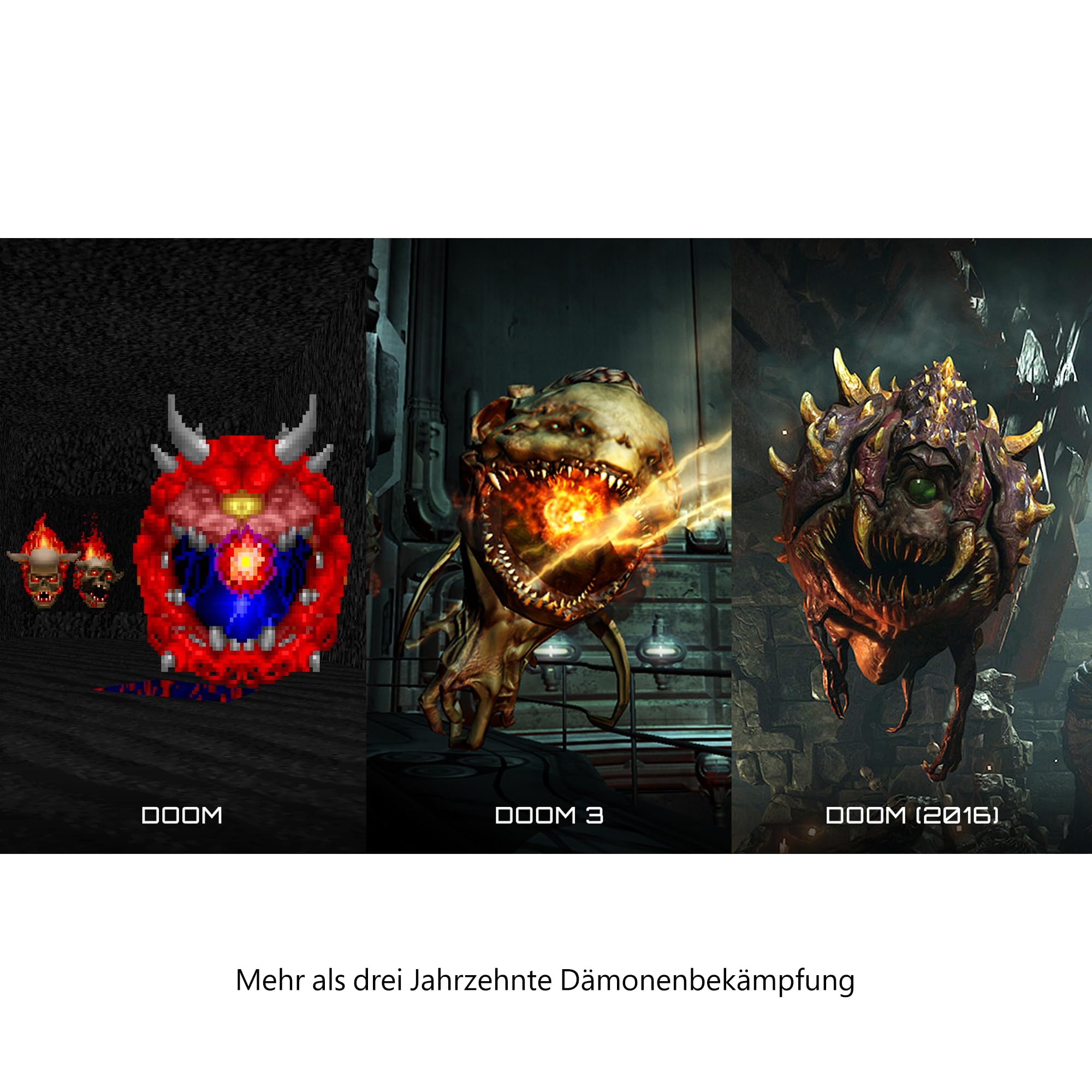 Doom Anthology - PlayStation 4 & 5 Game | Classic FPS Bundle for PS4 & PS5 - Perfect for Horror Action Gaming & Collector's Edition