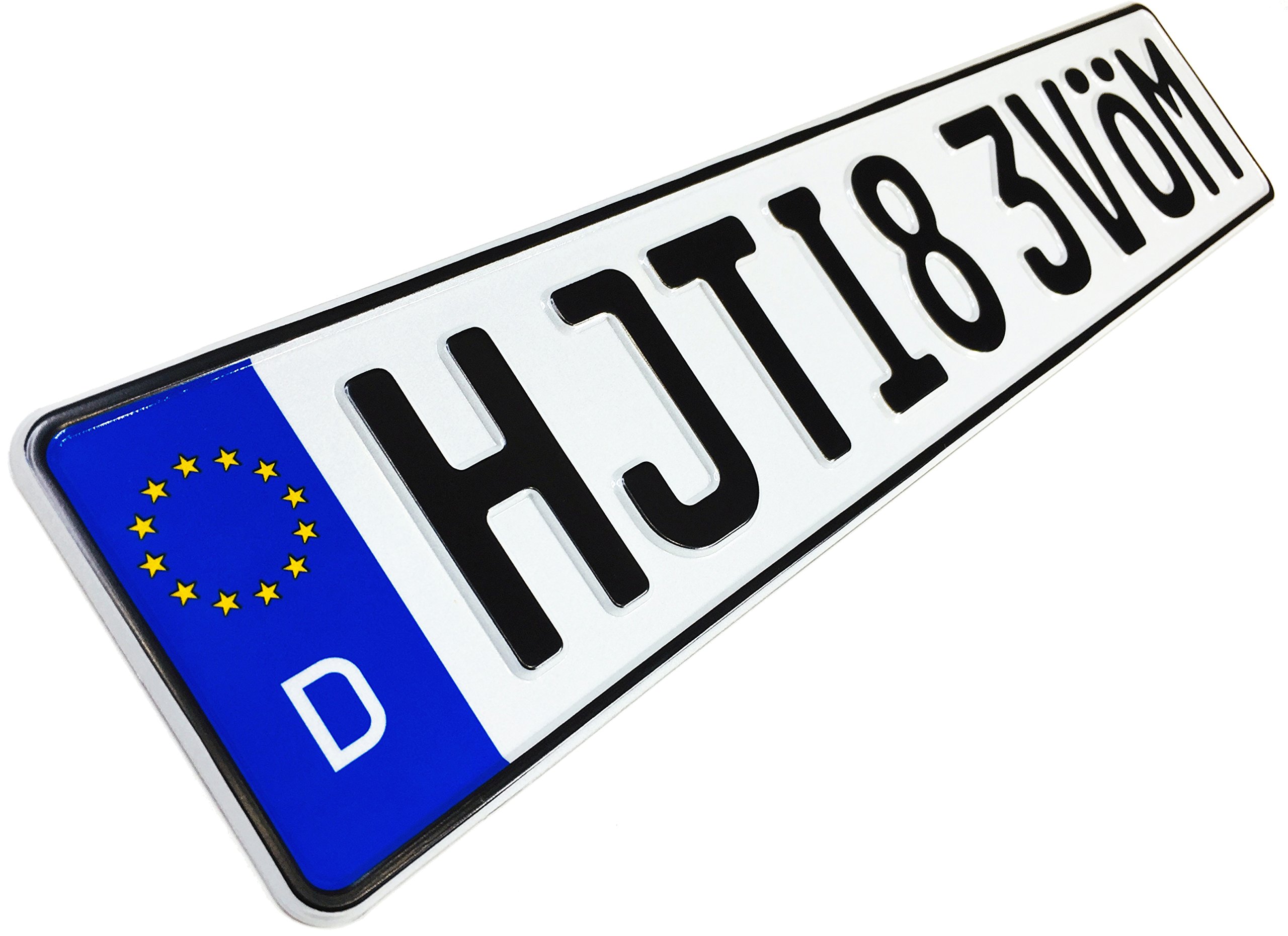 Funny German License Plate - Move Bitch Novelty Car Tag - Perfect for Car Enthusiasts & Prank Gifts