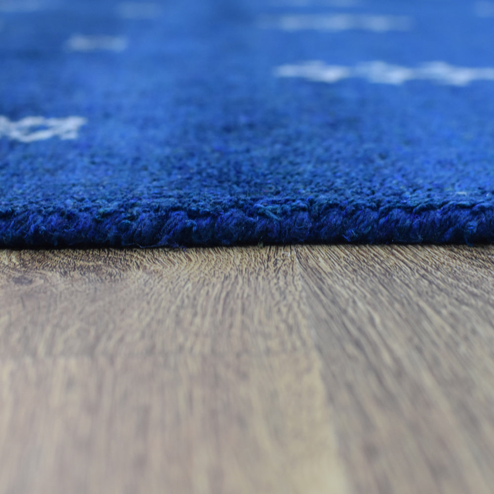 Hand Knotted Bohemian Rug - Soft & Durable Wool Area Rug for Living Room, Bedroom, Dining Room - Boho Chic Home Decor