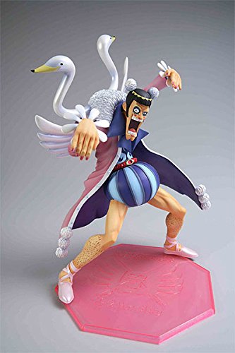 One Piece P.O.P. P-3 Mr. 2 Bon Clay Premium PVC Action Figure - Anime Collectible for Display & Gift for Fans