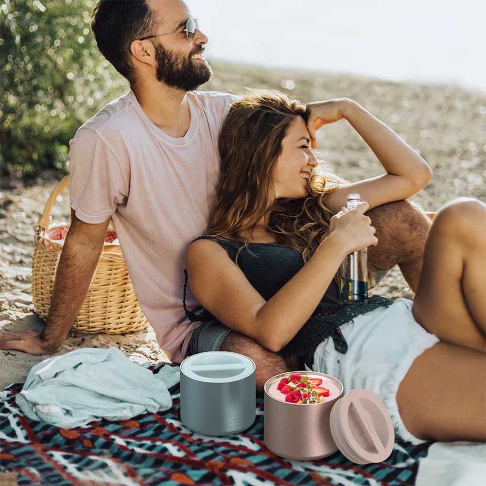 Bentgo 560ml Stainless Steel Insulated Food Container - Leak Proof, Eco-Friendly Lunch Box for Kids & Adults - Perfect for School, Office, Picnics & Travel