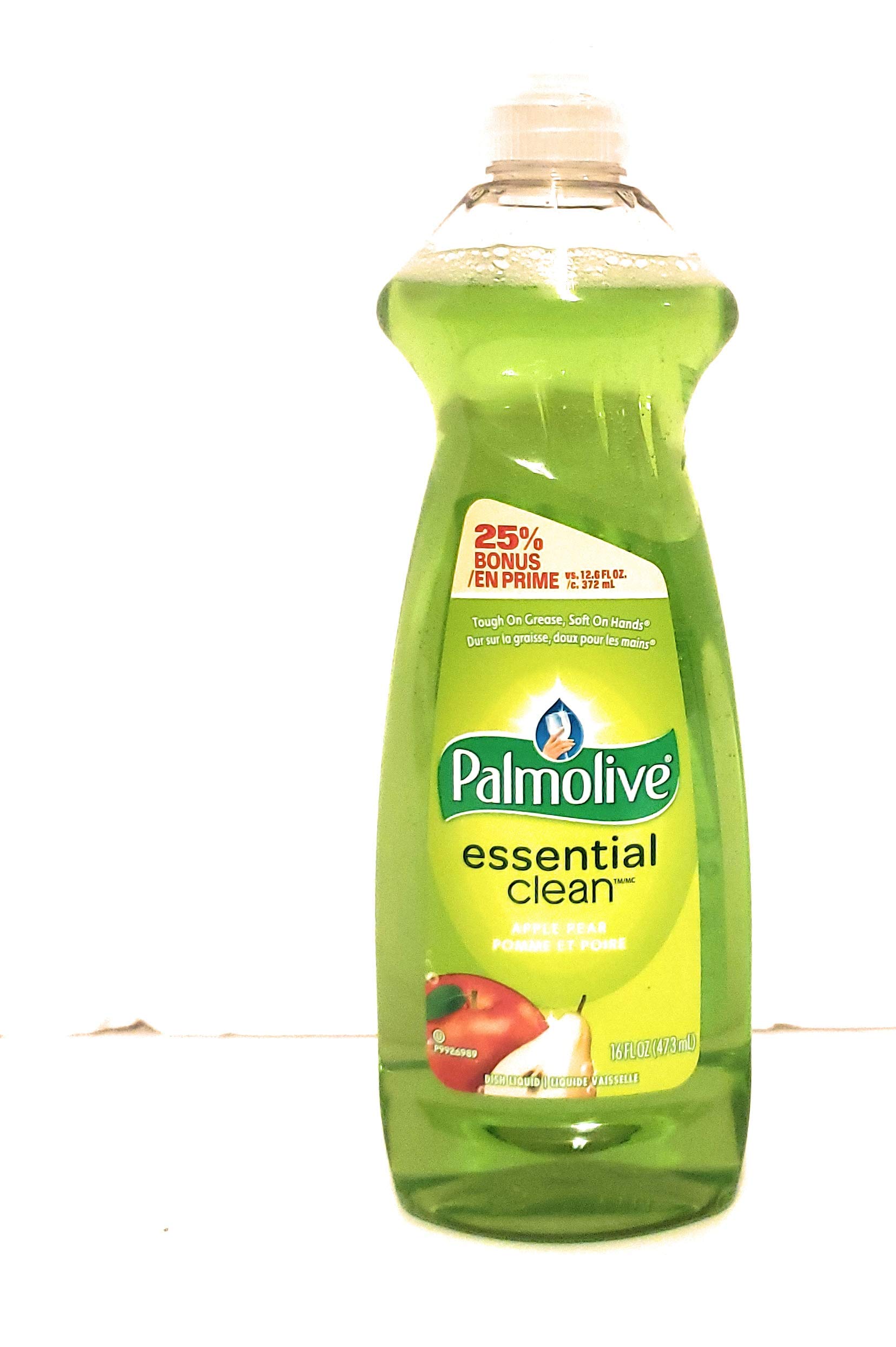Palmolive Essential Clean Liquid Dish Soap - Apple Pear Scent, 3 Pack (90 fl oz) | Gentle on Hands, Cuts Grease Fast | Perfect for Daily Dishwashing, Kitchen Cleaning & Tough Food Stains