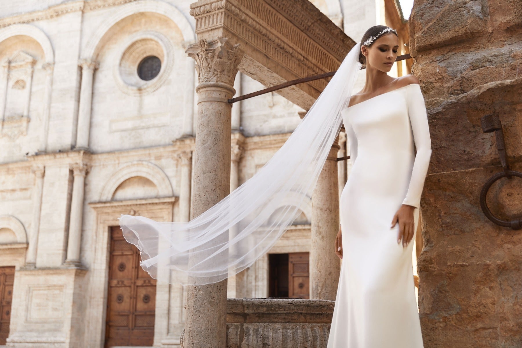 Nicole Sample Gown - Elegant White Evening Dress for Prom, Wedding & Special Occasions | Formal Gowns for Women