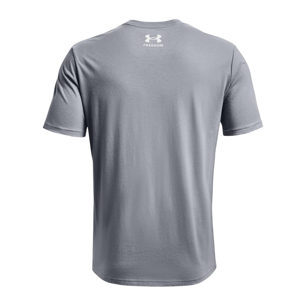 Under Armour Men's Freedom Hook Short Sleeve T-Shirt - Moisture Wicking Athletic Shirt for Workout, Running & Gym Training