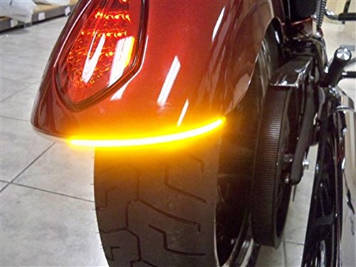 Victory Vegas High Ball Gunner LED Turn Signal Kit - Amber Turn Signals with Clear Lens for Enhanced Visibility & Style | Motorcycle Safety & Customization Accessories