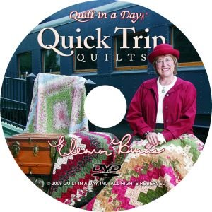 Quick Trip Quilts DVD with Eleanor Burns - Learn Quilting Techniques Fast | Perfect for Beginners & DIY Enthusiasts | Great for Home Decor & Gift Ideas