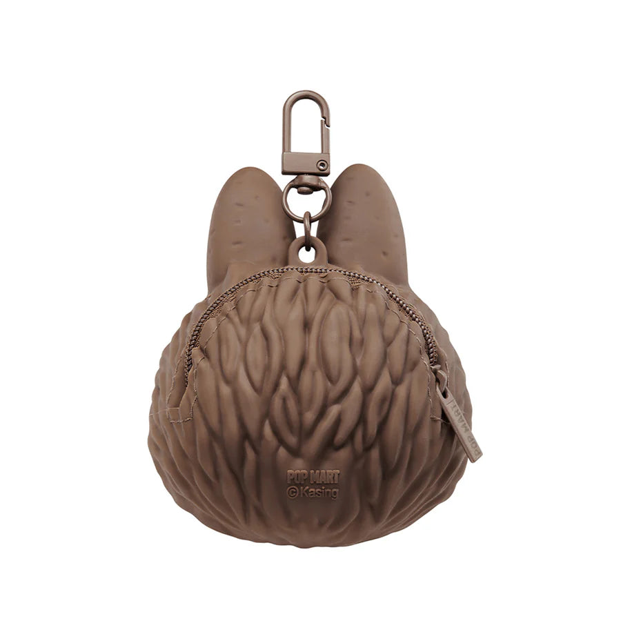 POP MART LABUBU The Monsters Original Brown Earphone Case - Cute Protective Cover for AirPods, Galaxy Buds & Wireless Earbuds - Perfect for Travel, Work & Daily Use