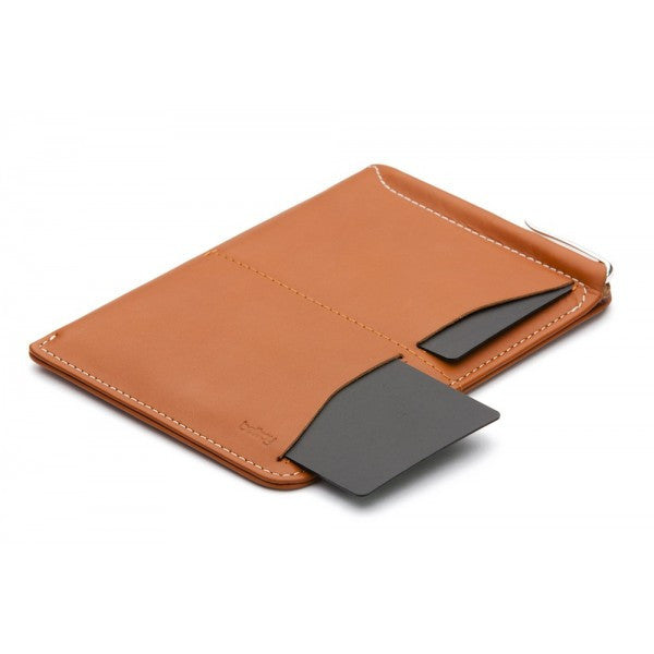 Bellroy Premium Leather Passport Sleeve Wallet - RFID Blocking Travel Organizer for Men & Women | Perfect for Airports, Business Trips & International Travel