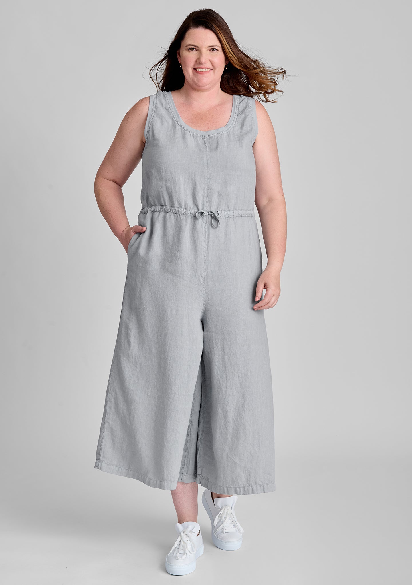 Stylish Urban Linen Jumpsuit for Women | Breathable Summer Romper | Perfect for Casual Outings, Beach Vacations & Weekend Getaways