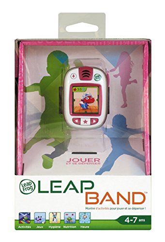 LeapFrog LeapBand Educational Activity Tracker for Kids - Pink Fitness Wristband | Interactive Learning Toy for Boys & Girls | Perfect for Indoor & Outdoor Play, School, and Family Activities