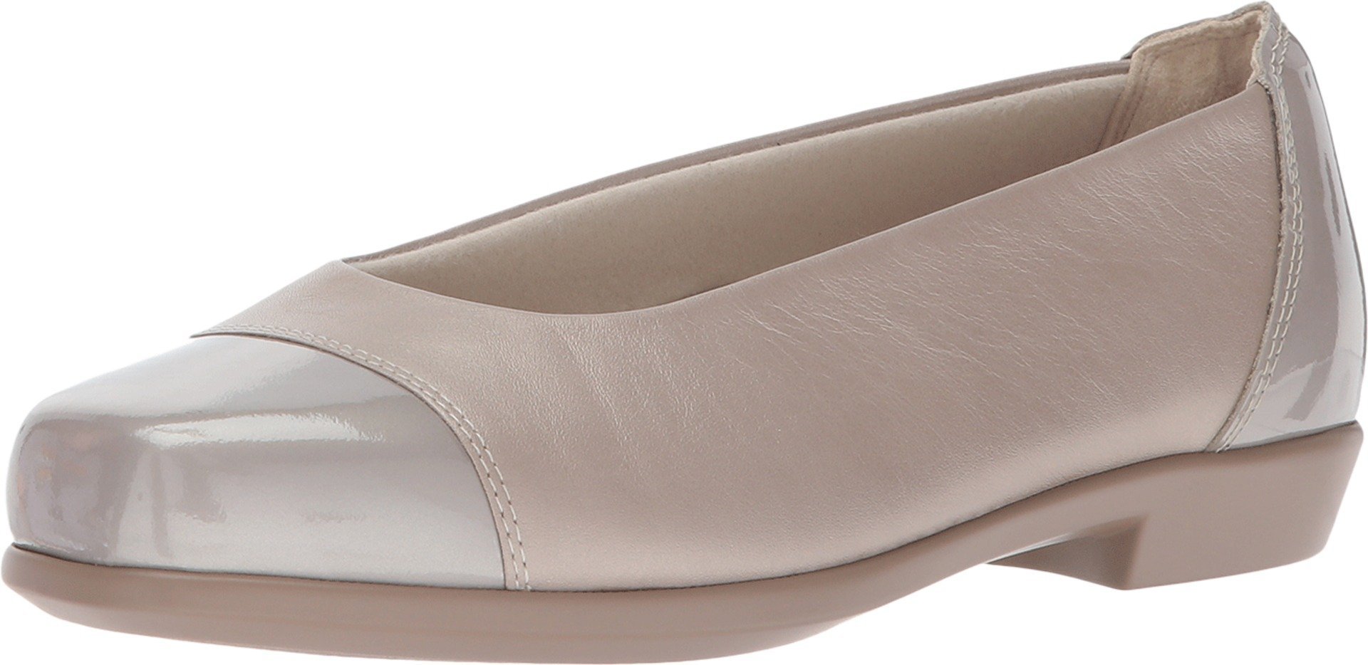 SAS Women's Comfortable Ballet Flats - Soft Leather Slip-On Shoes for Casual Wear, Office & Travel