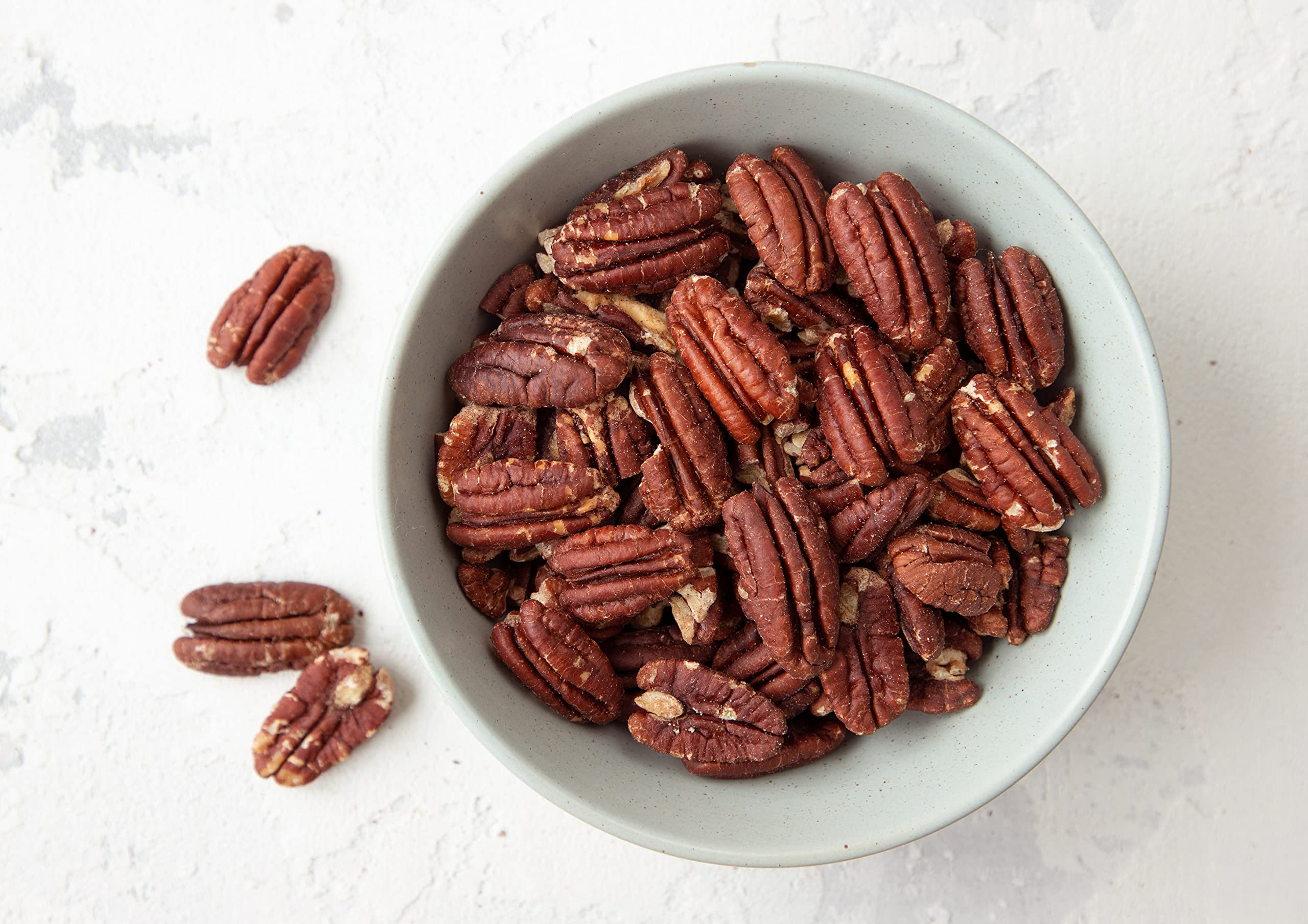 Food to Live Dry Roasted Pecan Halves with Himalayan Salt, 6 Pounds - Healthy Oven Roasted Lightly Salted Pecan Nuts | No Oil Added, Vegan, Kosher & Keto Friendly Snack | High in Protein & Fiber | Perfect for Baking, Salads & On-the-Go Snacking
