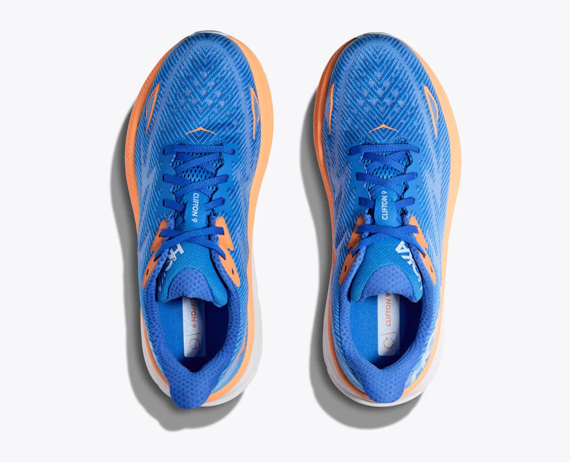 HOKA ONE ONE Clifton 9 Running Shoes for Men - Lightweight Cushioned Road Running & Jogging Sneakers - Perfect for Marathon Training, Gym Workouts & Daily Walking