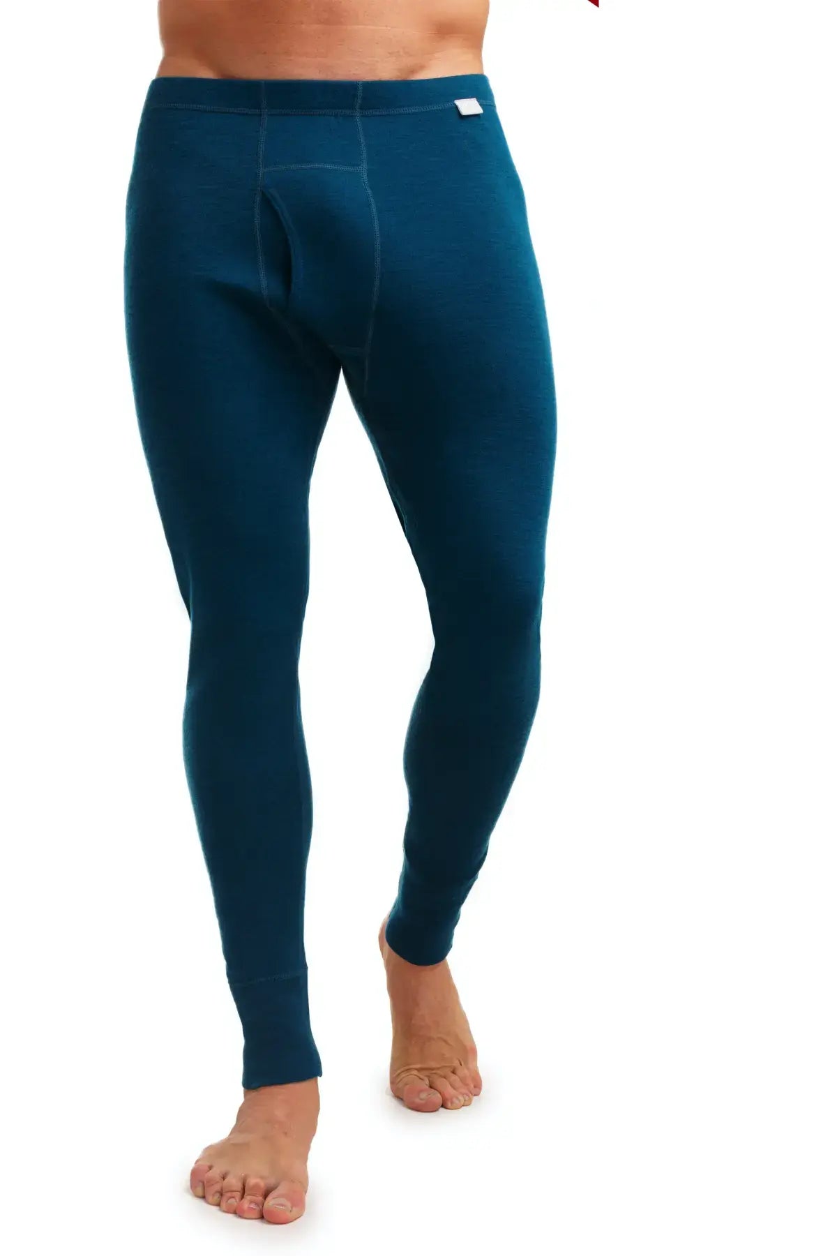 Men's 250g Merino Wool Pants - Deep Teal Color for Hiking, Camping & Outdoor Adventures