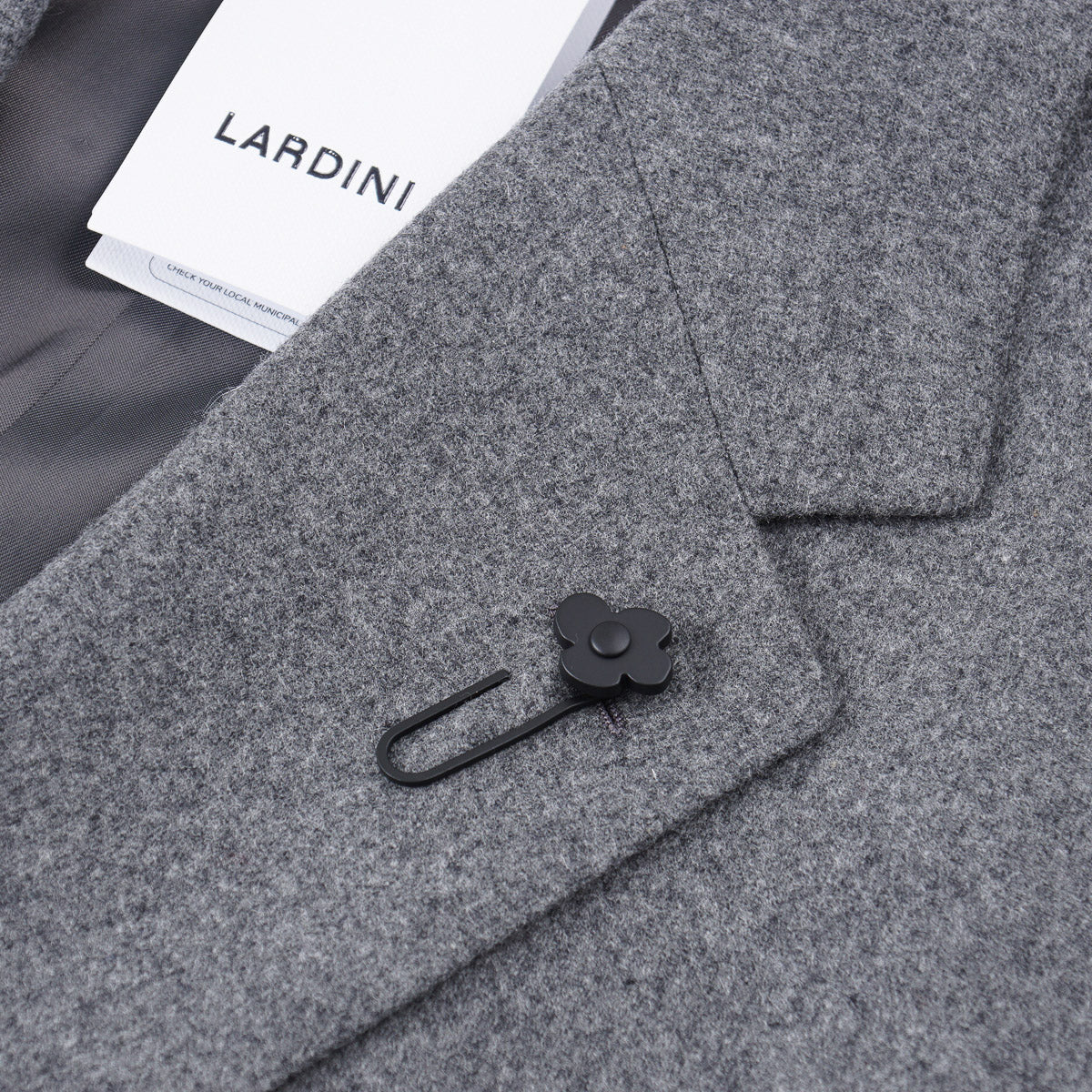 Luxury Lardini Flannel Cashmere Wool Blazer for Men - Premium Winter Business & Formal Wear - Perfect for Office, Weddings & Special Occasions