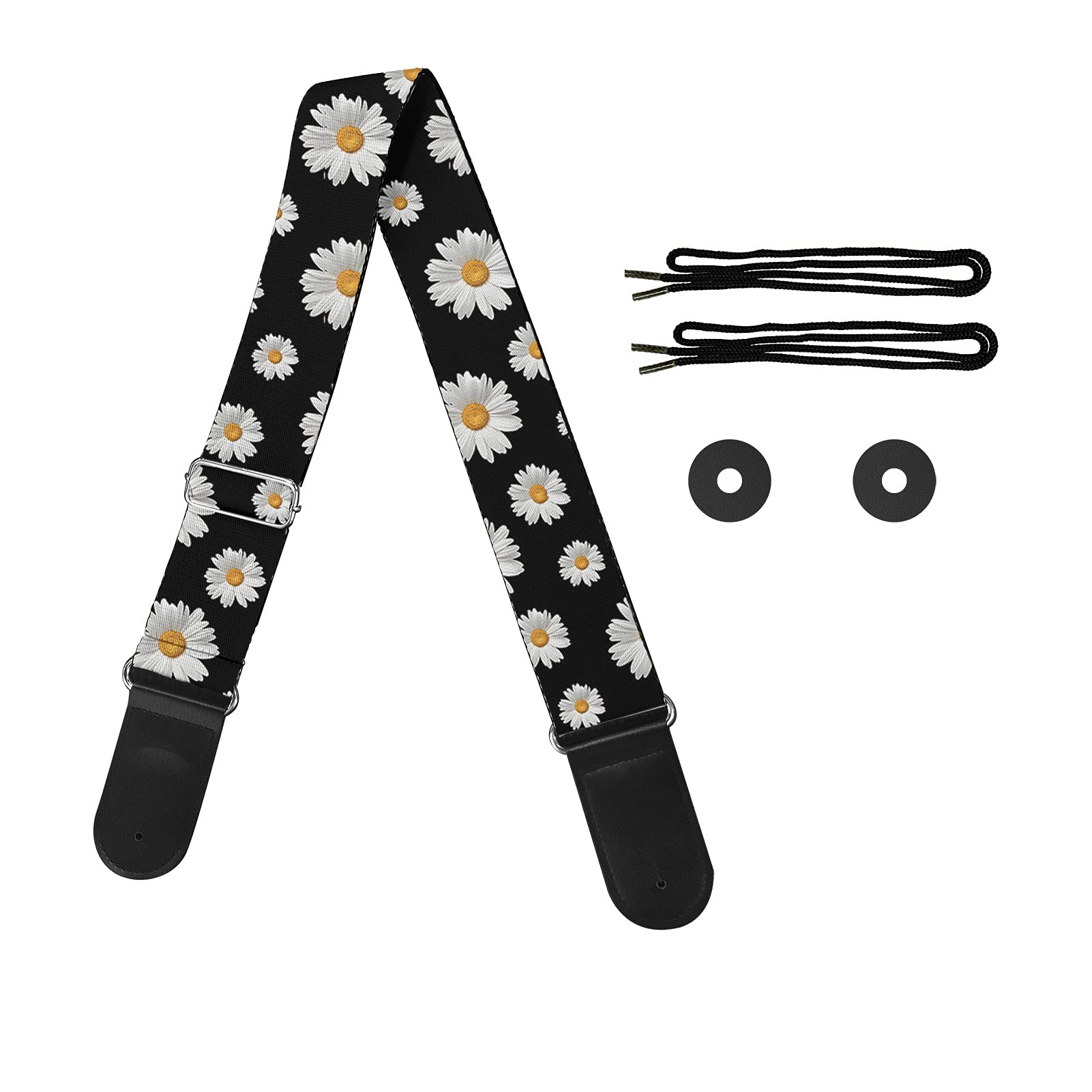 Premium Cozeyat Guitar Straps for Acoustic, Electric & Bass Guitars - Durable PU Leather Ends for Comfort & Style | Perfect for Live Performances, Studio Sessions & Practice