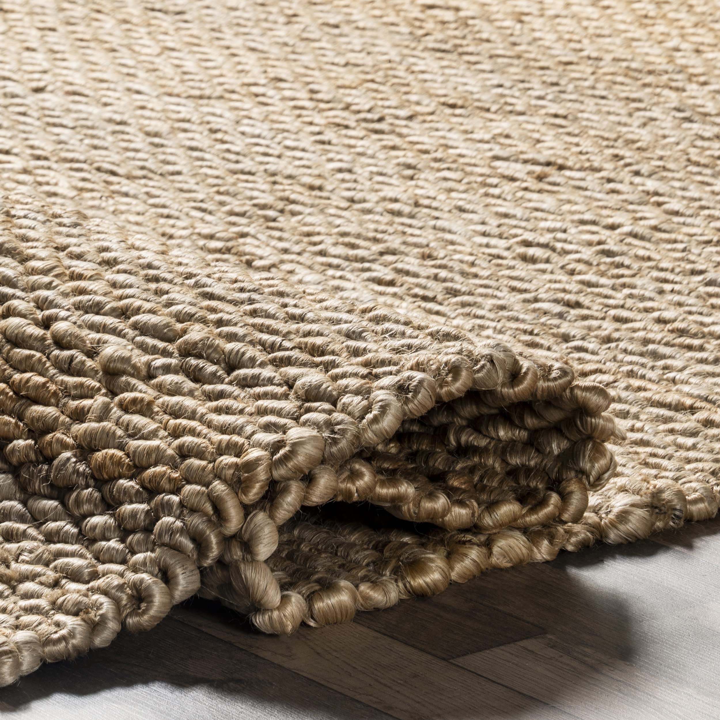 nuLOOM Hailey Hand Woven Jute Runner Rug 2'6