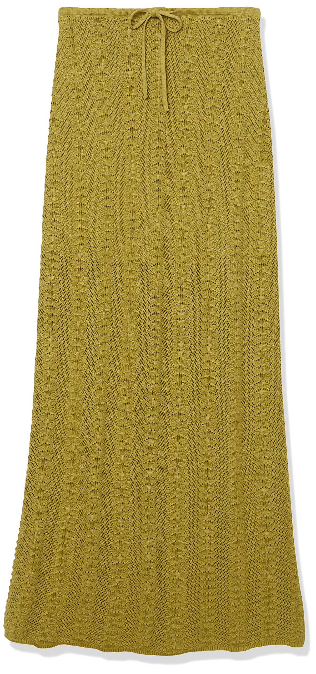 The Drop Women's Makayla Crochet Maxi Skirt - Boho Beach Skirt for Summer, Vacations & Music Festivals