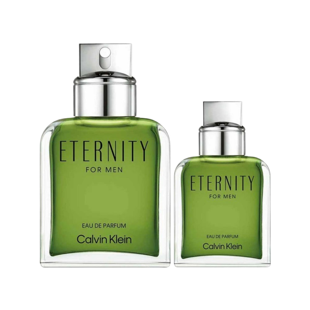 Eternity 2 Piece Eau De Parfum Set - 100ml Perfume Bottle for Women & Men - Perfect for Date Night, Special Occasions & Everyday Luxury