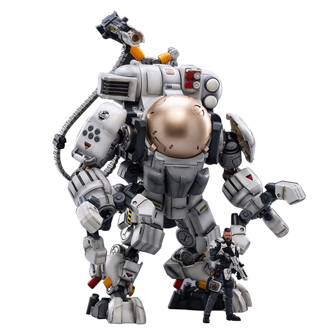 Domani 1/25 Scale Iron Wrecker 07 Space Operations Mecha Model Kit - Fully Painted & Articulated Action Figure with Pilot - Collectible Robot Toy for Display & Play - Perfect for Sci-Fi Fans & Model Enthusiasts