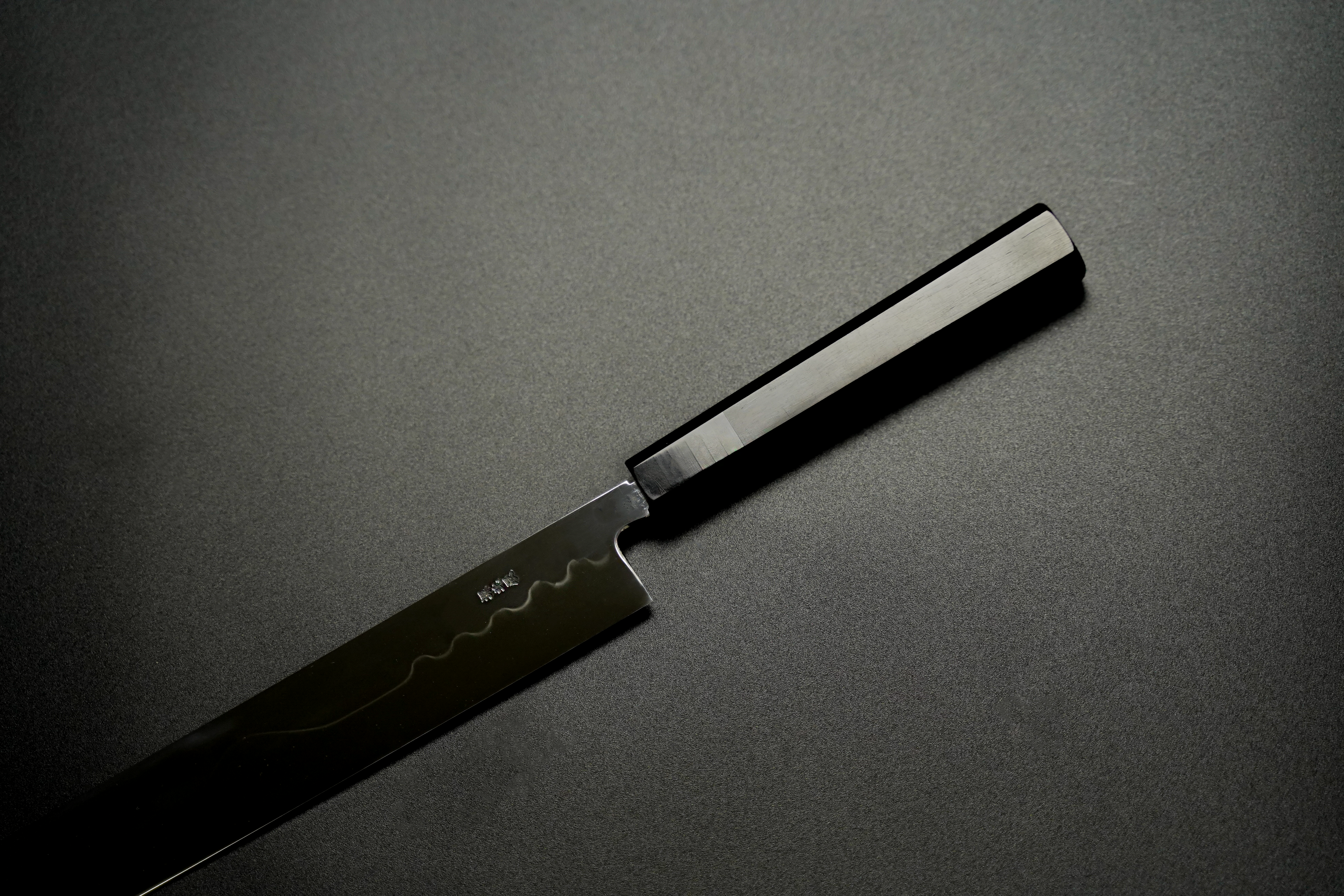 Premium Ikeda Yoshikazu White #3 Honyaki Sakimaru Knife - Handcrafted Japanese Chef Knife with Mt. Fuji Design for Sushi, Sashimi & Meat Cutting - Perfect for Professional Chefs & Home Cooking Enthusiasts