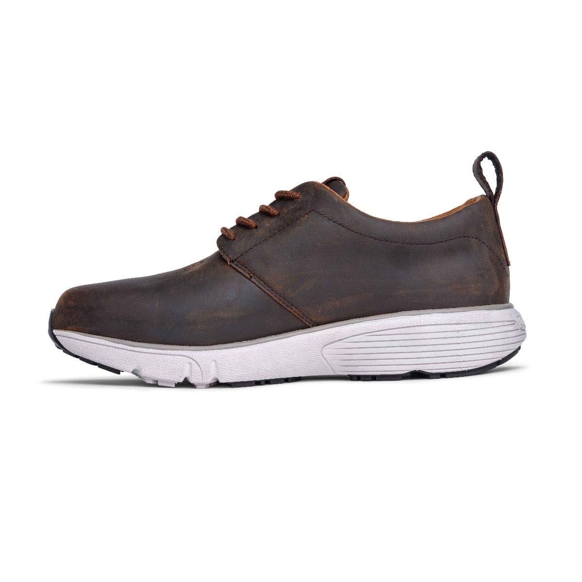 Dr. Comfort Roger Diabetic Shoes for Men - Leather Therapeutic Walking Shoes with Gel Inserts for Foot Pain Relief - Ideal for Daily Wear, Work & Outdoor Activities