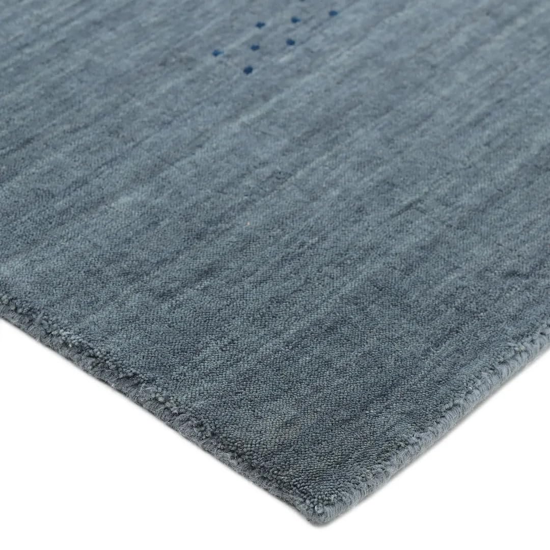 Handmade Gabbeh Bohemian Area Rug - Solo Rugs - 9x12 Feet - Grey - Soft & Durable - Perfect for Living Room, Bedroom, or Boho Home Decor