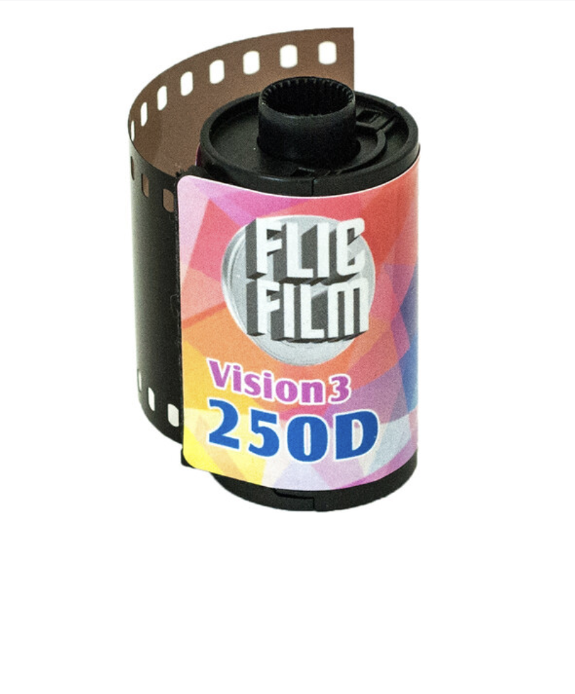 Flic Film Vision3 250D 135 36 Exposure Cine Film - Professional Color Negative Film for Photography, Perfect for Portraits, Landscapes, and Street Photography
