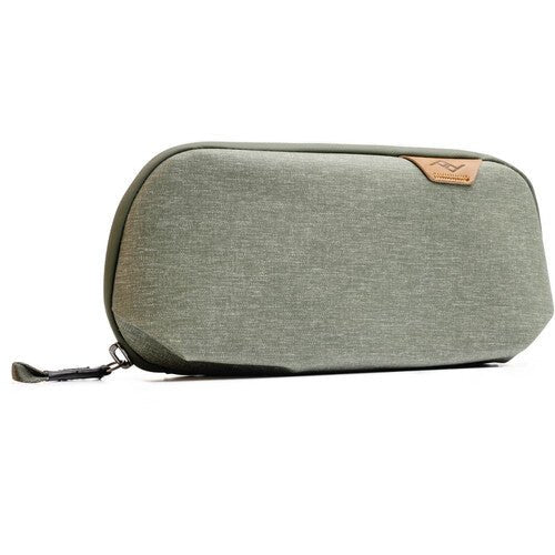Peak Design Tech Pouch Small Sage - Compact Travel Organizer for Electronics & Cables | Perfect for Work, Travel & Everyday Carry
