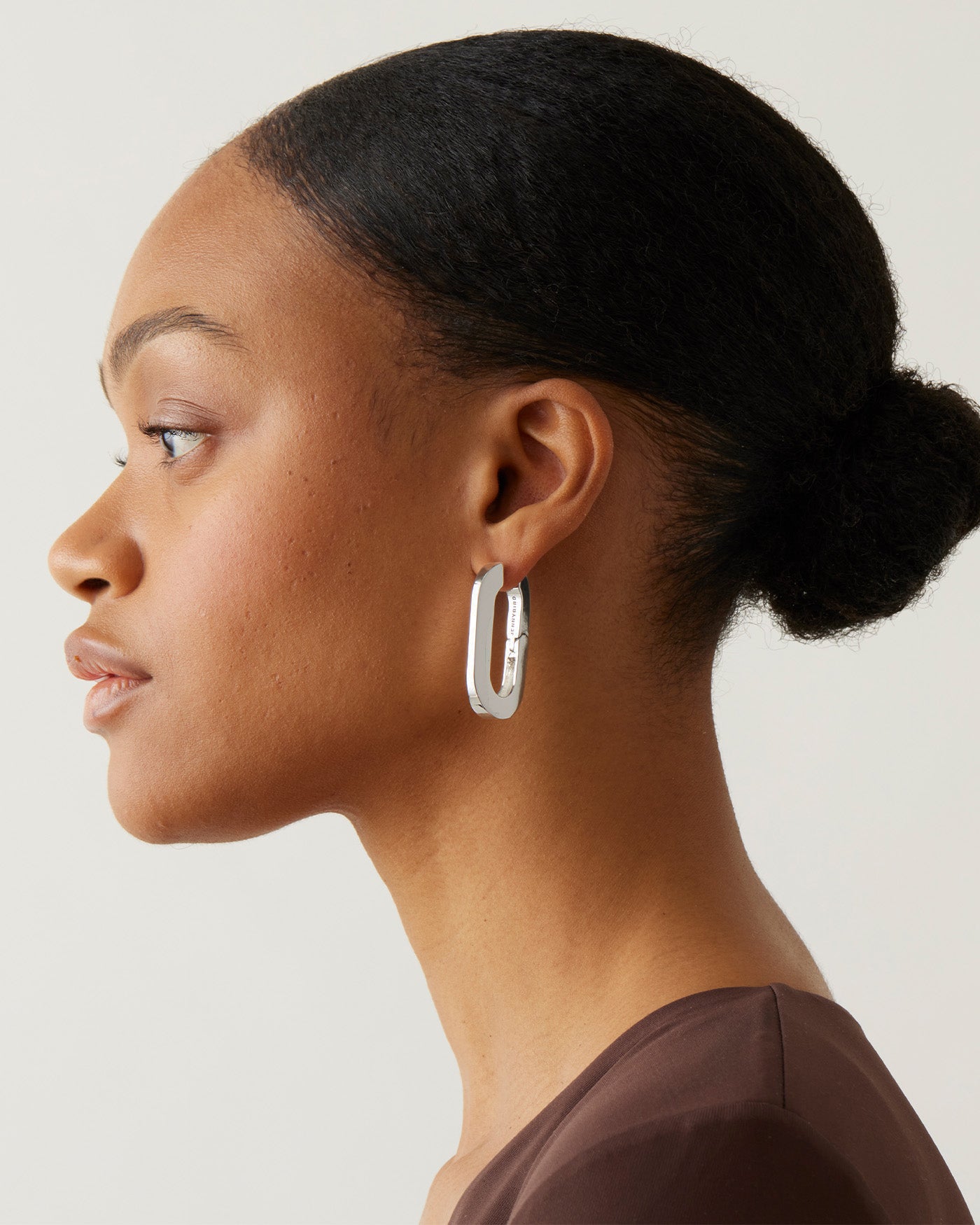 Stylish Mega U Link Earrings for Women - Trendy Gold & Silver Hoop Earrings - Perfect for Parties, Weddings & Everyday Wear