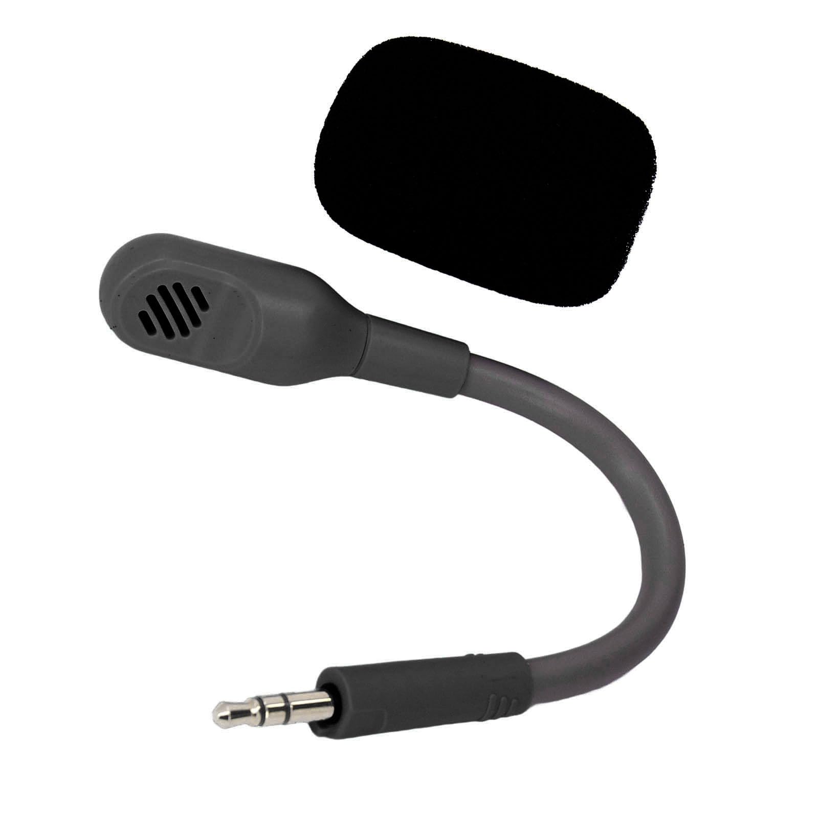 Barracuda X Gaming Headset Mic Replacement - Professional 3.5mm Detachable Boom Microphone with Noise Cancellation for PC, PS4, PS5, Xbox (Black) - Perfect for Streaming & Online Gaming