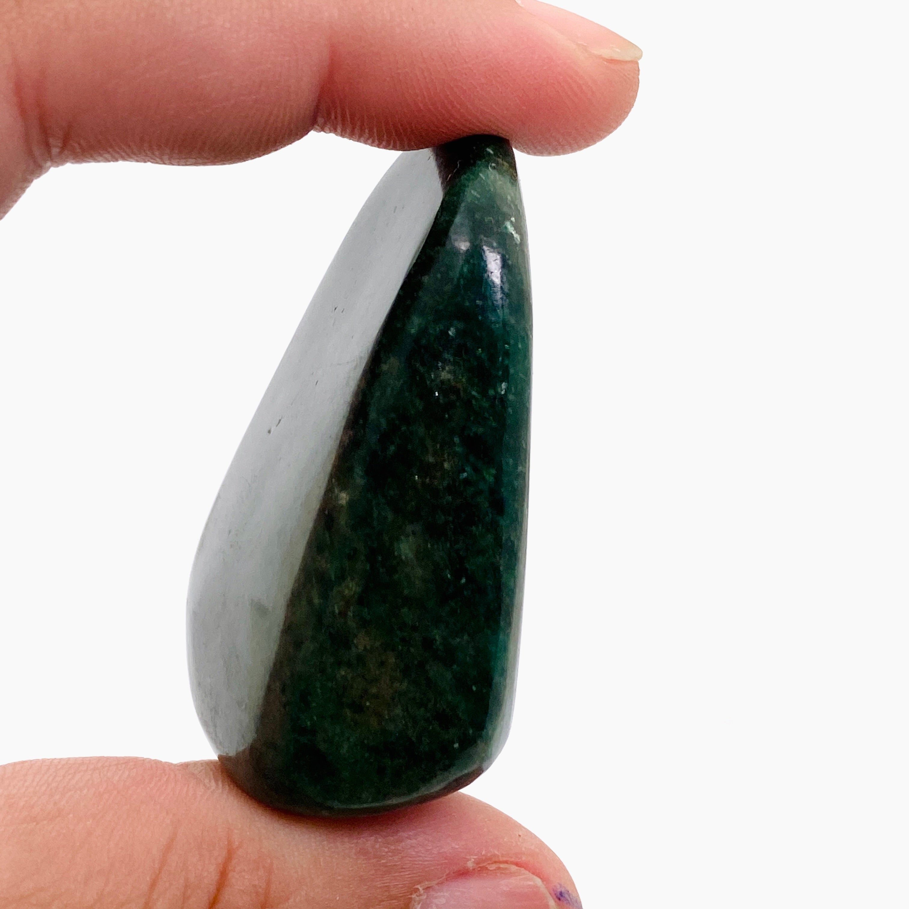 Rare One-of-a-Kind Pocket Cupro Zoisite Free Form CR3500 - Unique Crystal Specimen for Mineral Collectors & Spiritual Healing