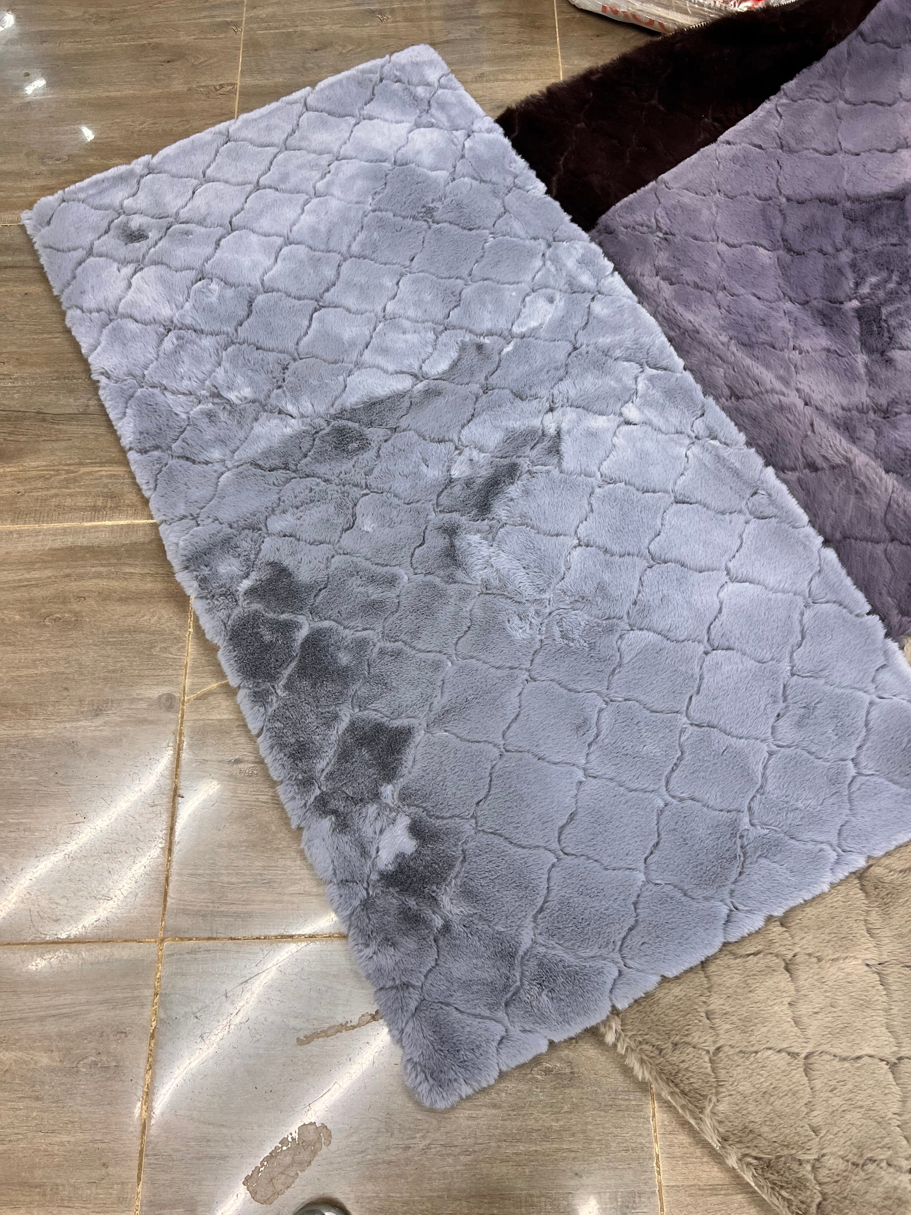 Non-Slip Bedside Runner Rug - Soft Comfortable Carpet for Bedroom Floor - Perfect for Home Decor, Kids Room & Elderly Safety