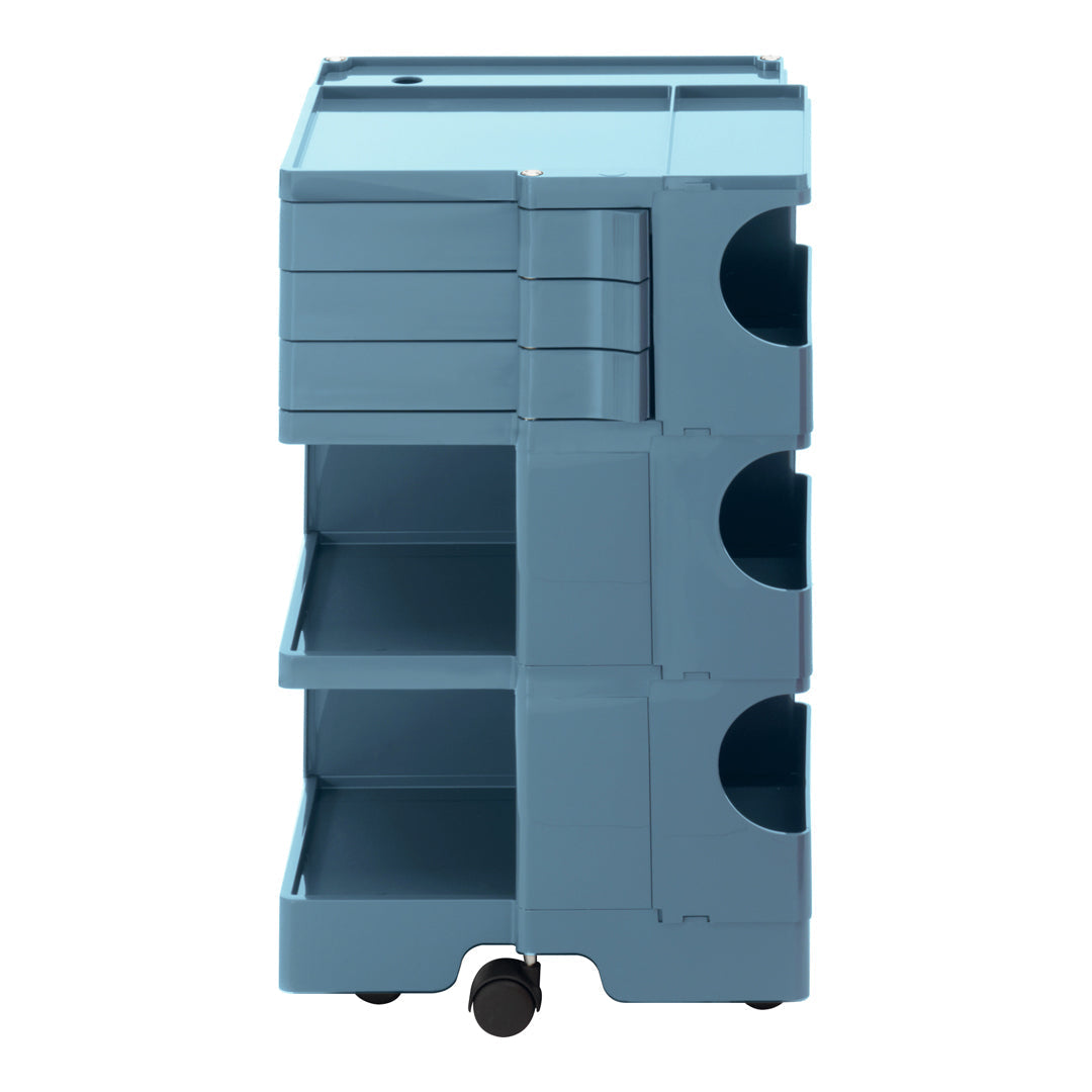 Boby Office Trolley Cart - 28.9 Inch Height Adjustable Mobile Storage Organizer for Files, Supplies & Stationery | Ideal for Home Office, Classroom & Workspace Organization