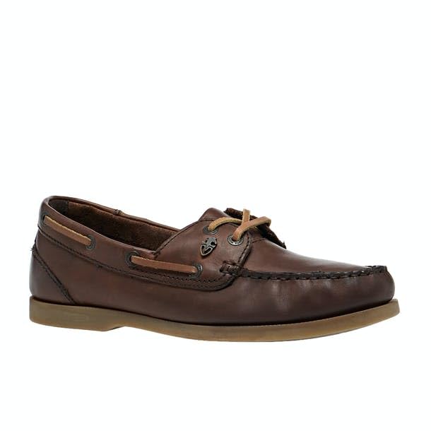Moretta Avisa Deck Shoes for Men & Women - Comfortable Boat Shoes in Chestnut Brown | Non-Slip Boat Deck Shoes for Sailing, Fishing & Casual Wear