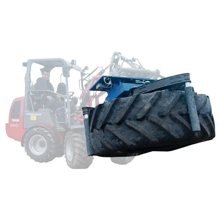 Just Easy Tools 2160 Easy Gripper Tire Manipulator - Heavy Duty Tire Handling Tool for Giant Tractor & Truck Tires - Perfect for Auto Shops, Farms & Construction Sites