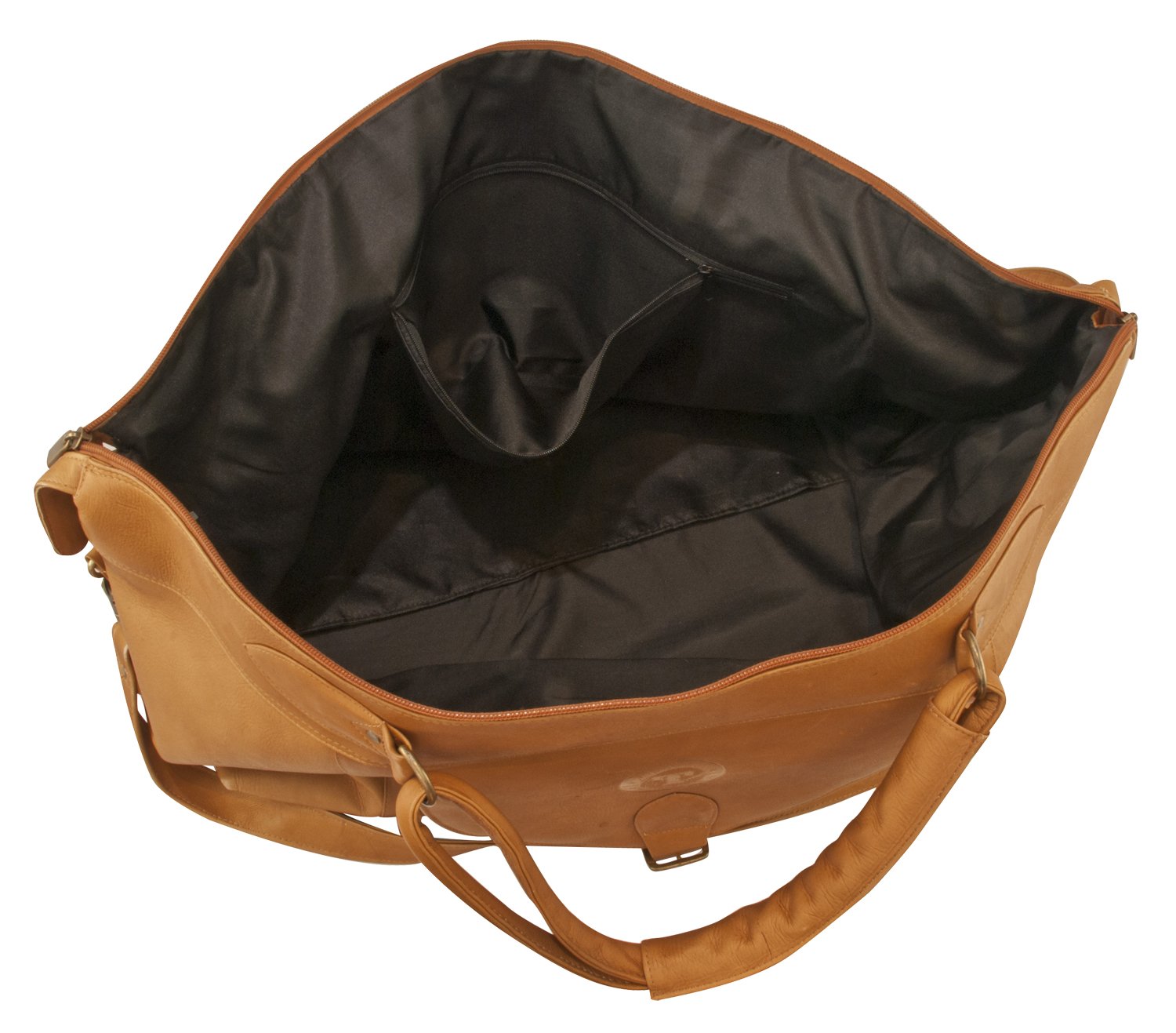 NBA Genuine Leather Top Zip Travel Duffle Bag for Men - Perfect for Gym, Sports, Travel & Weekend Getaways