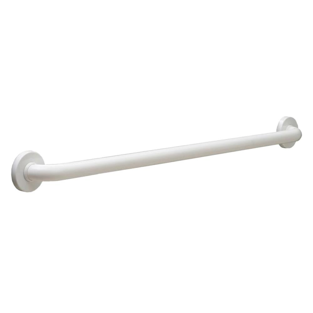 Bobrick B580616 Vinyl Coated Grab Bar with Snap Flange - ADA Compliant Bathroom Safety Handle for Showers & Toilets, Ideal for Elderly & Disabled Accessibility