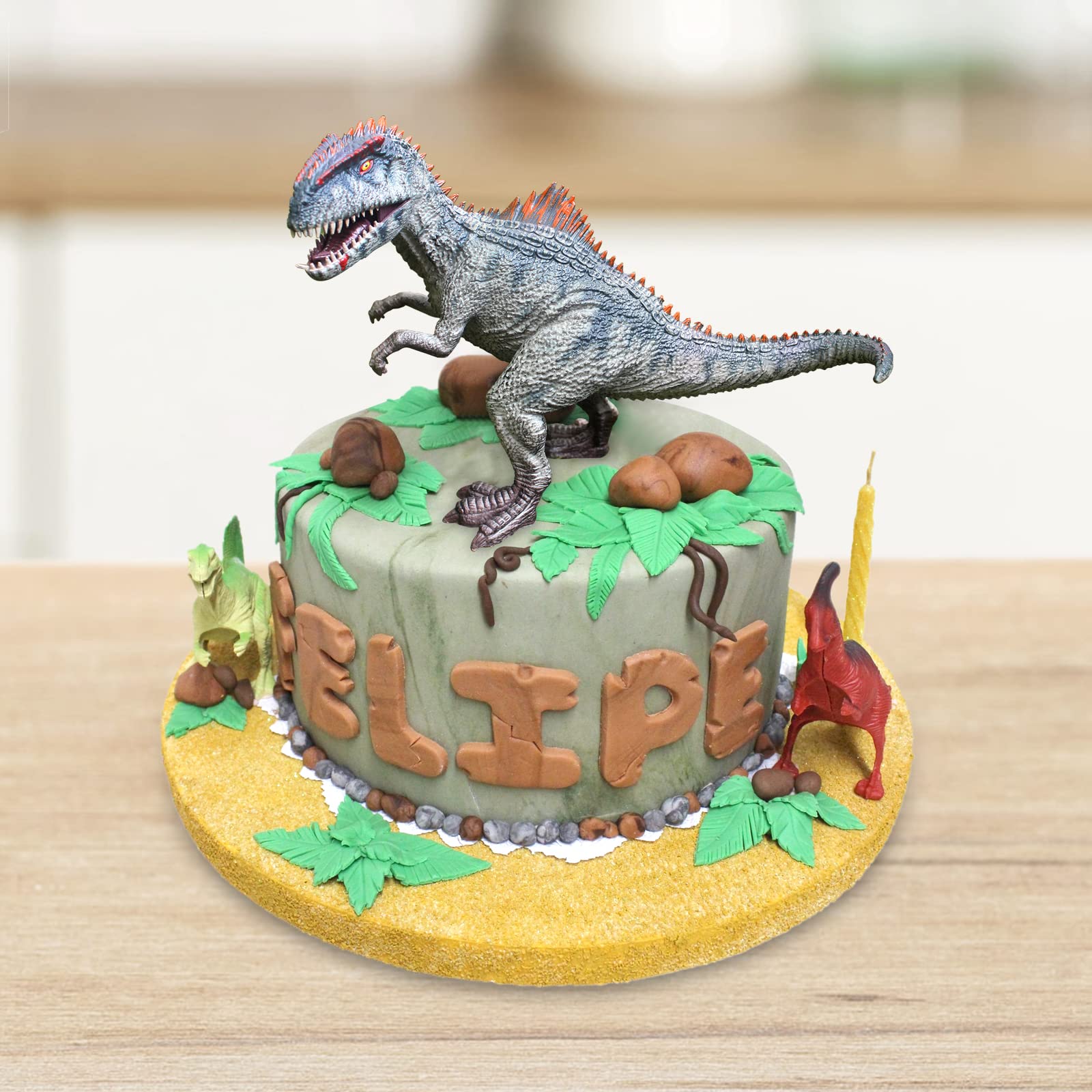 Giganotosaurus Dinosaur Toy with Movable Jaw - 9