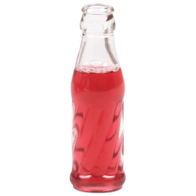 Comatec Mini Glass Bottle 2 oz - Vintage Cola Style Small Glass Bottles for Essential Oils, Perfume & Liquor - Perfect for Travel, Gifts & Home Decor