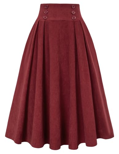 Burgundy Corduroy